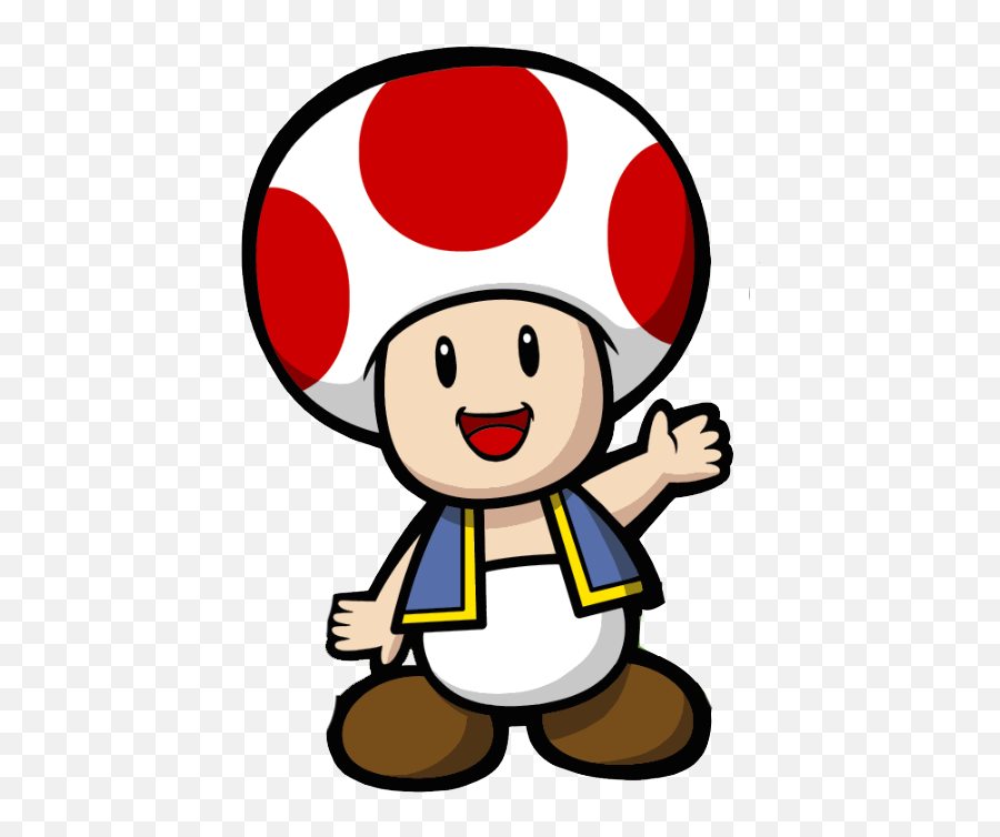 Mario Toad Png Download Free Clip Art - Cartoon Toad Mario,Mario Head Png