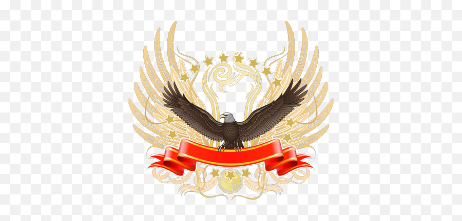 Free Eagle Shield Psd Vector Graphic - Vectorhqcom Eagle Vector Free Png,Eagles Logo Vector