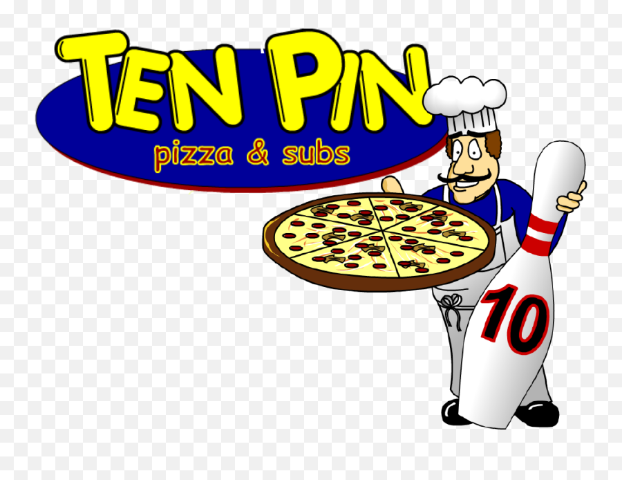 Bowling Clipart Pizza Transparent Cartoon - Jingfm Ten Pin Pizza Subs Png,Bowling Clipart Png