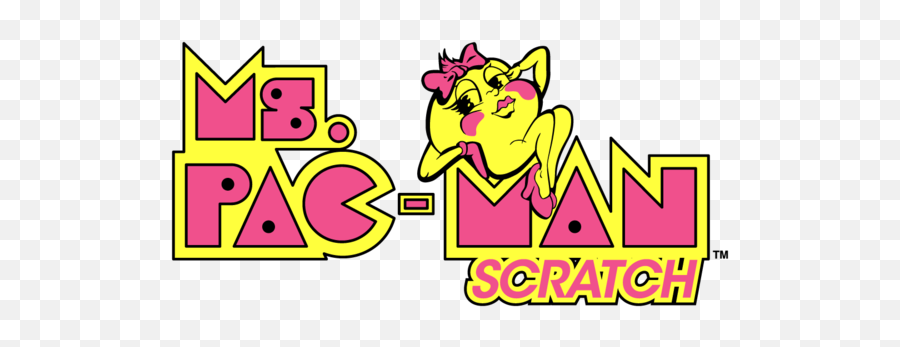 Ms Pac Man Scratch U2014 Louie Johnson - Ms Pac Man Png,Pac Man Transparent