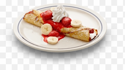 Download Hd One - Strawberry Crepe Png,Crepes Png