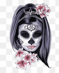 Download La Calavera Catrina Skull Day - La Catrina Png,Catrina Png