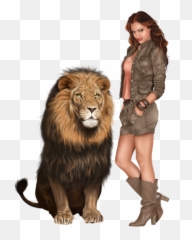 My Pet Lion - Transparent Background Png