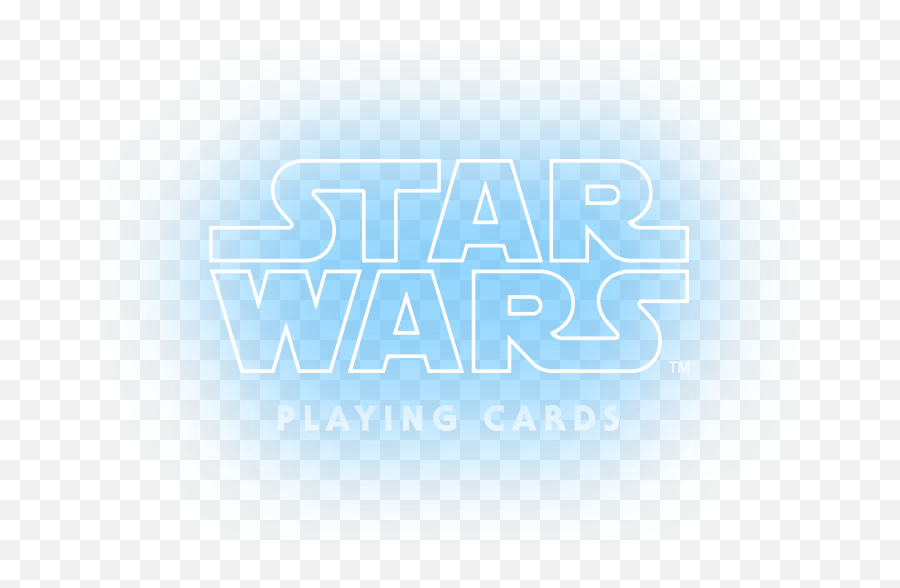 Star Wars Playing Cards - Star Wars Logo Blue Transparent Png,Star Wars Logo Maker