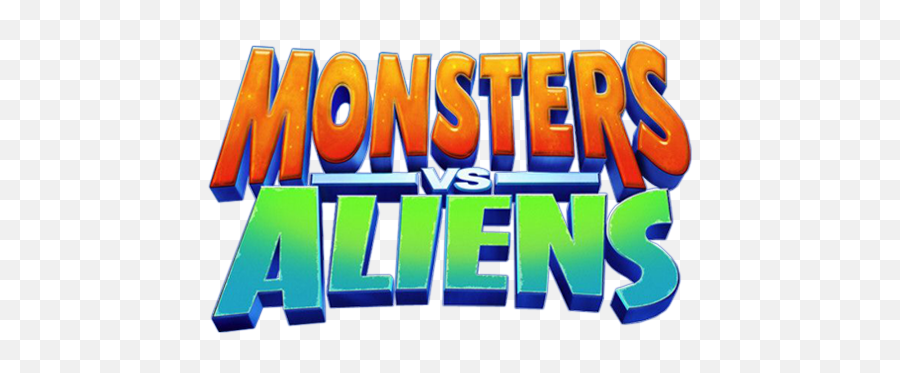 Download Monsters Vs Aliens Movie Logo - Monsters Vs Aliens Logo Transparent Png,Vs Logo Transparent