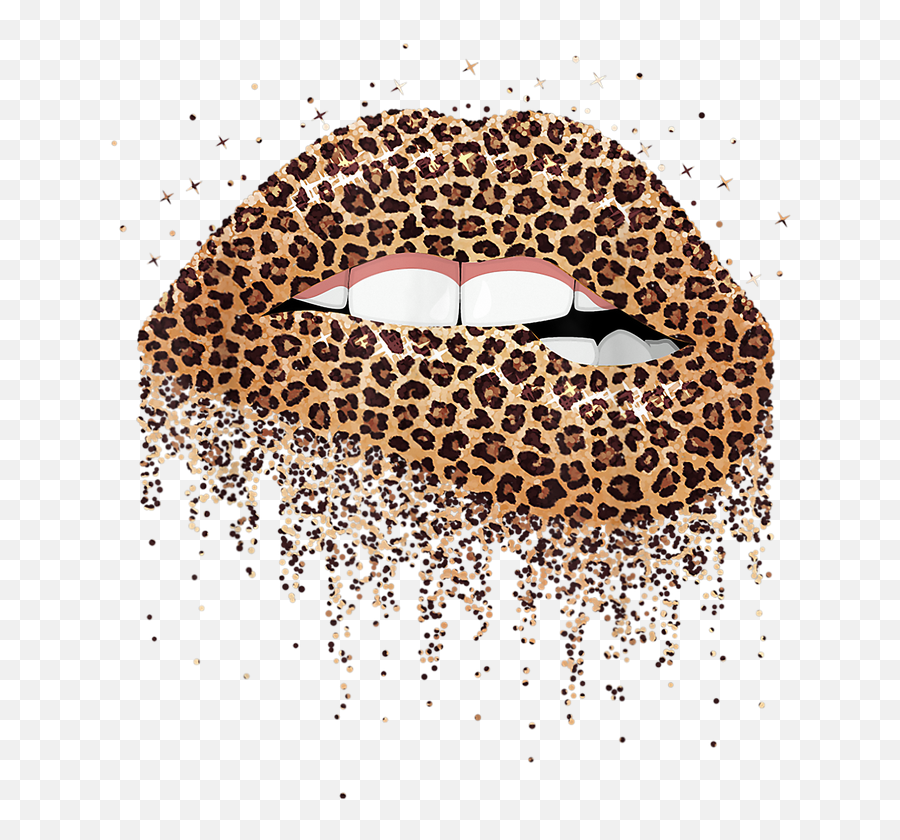 Pin - Lip With Leopard Background Png,Leopard Print Png
