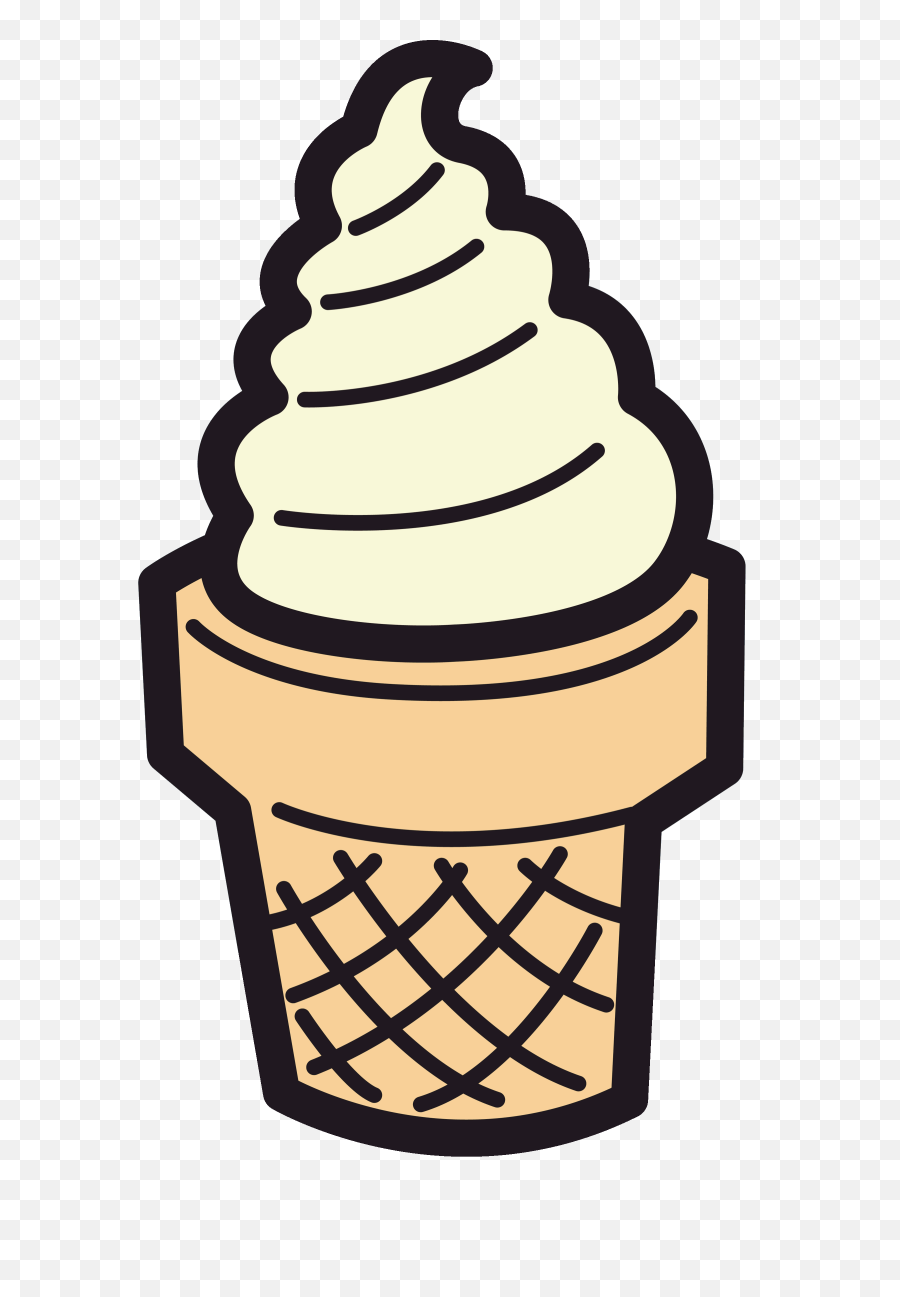 Ice Cream Cone Clipart Sundae Cartoon Pencil - Comer Cartoon Ice Cream Cone Clip Art Png,Ice Cream Sundae Png