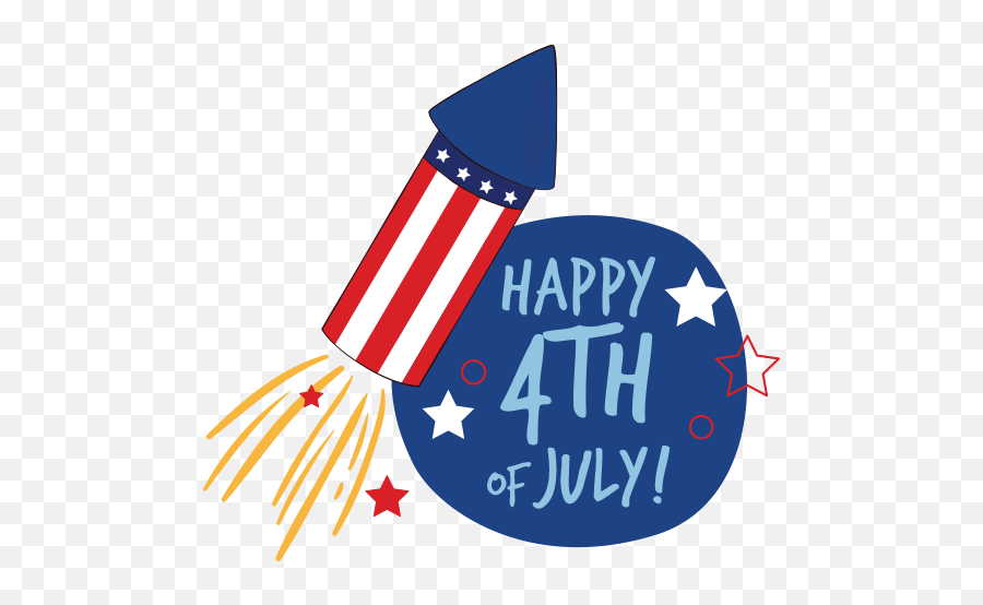 Free Happy 4th Of July Png Download Clip Art - Clip Art,July Png