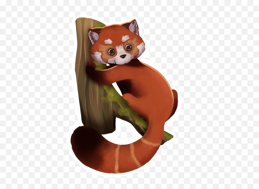 Download Hd My Red Panda - Red Panda Transparent Png Image Cartoon,Red Panda Png