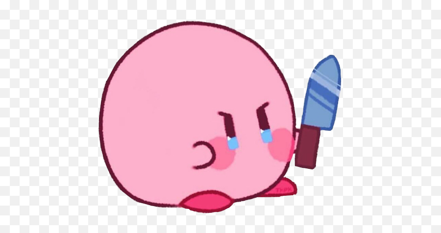 Kirby Kirbyfanart Cute Pink Game Sticker By Mae - Cute Kirby Png,Kirby Transparent