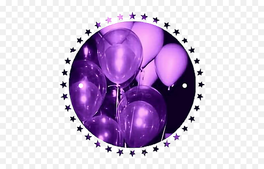 Aesthetic Tumblr Balloons Png Violet Purple