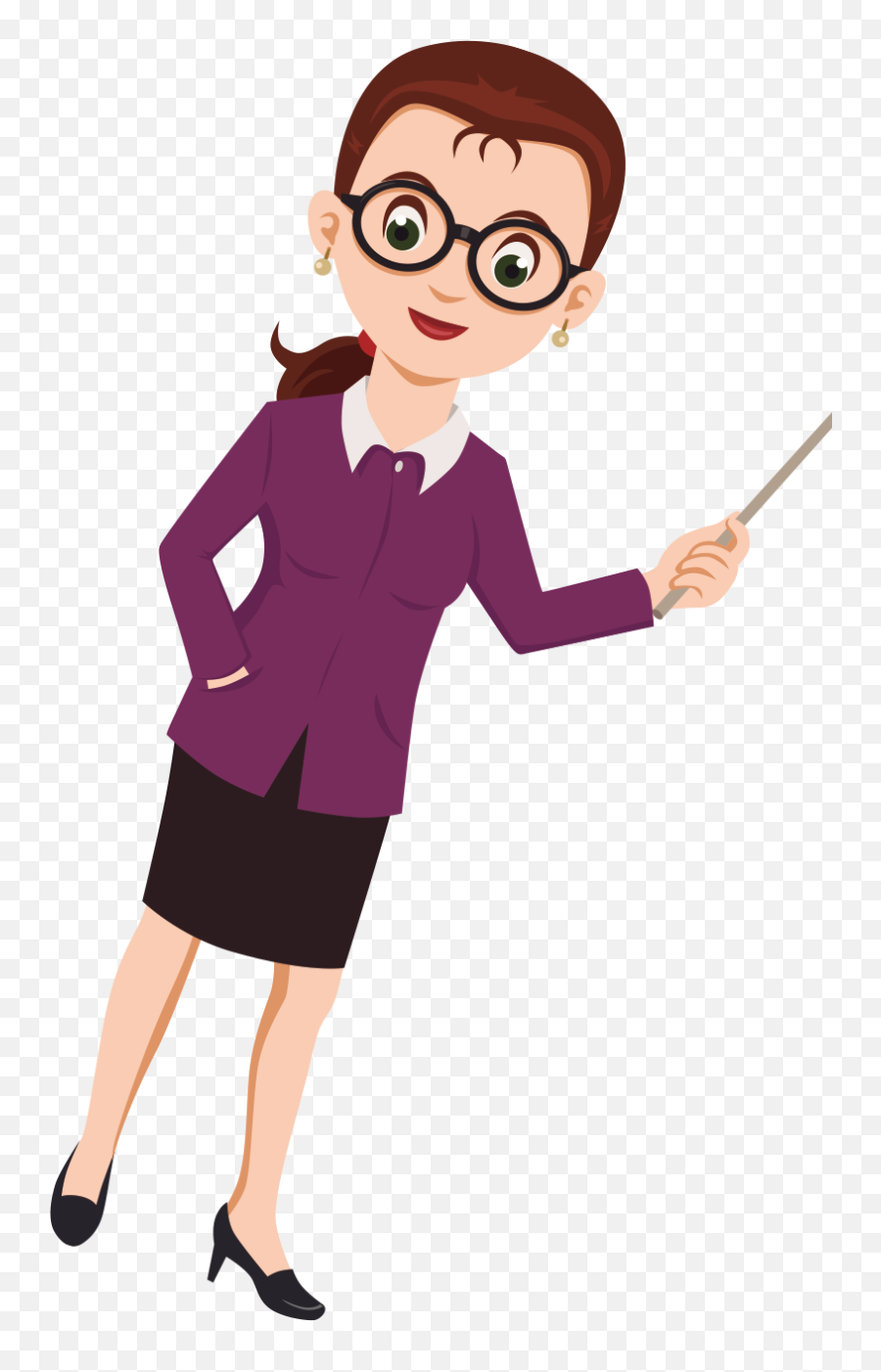 Cartoon Female Teacher Png Download - Transparent Cartoon Teacher,Teacher  Transparent - free transparent png images 