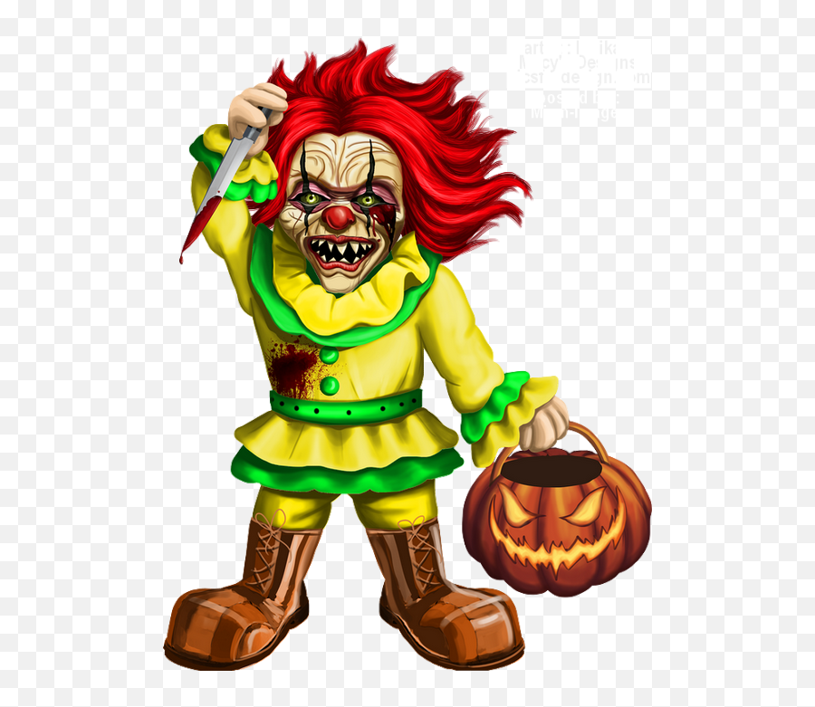 Clown Effrayant Png Tube Halloween Scary - Scary,Scary Clown Png