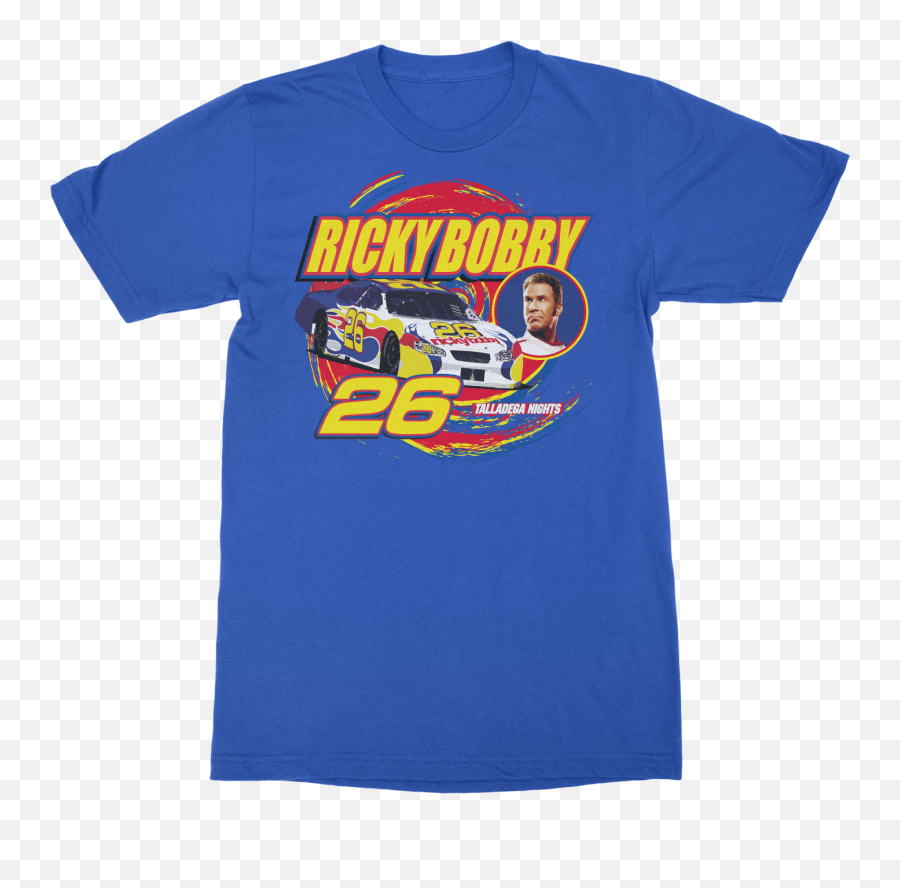 Ricky Bobby Talladega Nights T - Shirt Short Sleeve Png,Bobby Hill Png