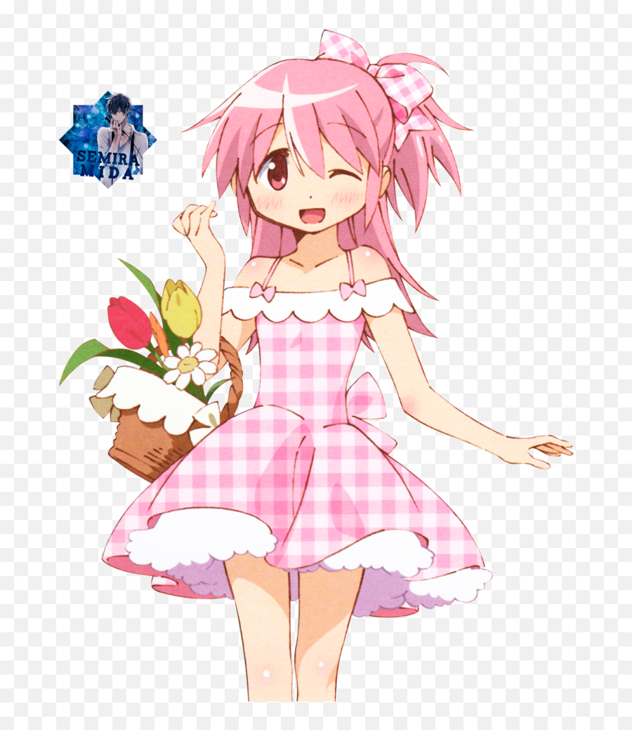 Madoka Kaname Transparent Png Image - Madoka Kaname Flower,Madoka Kaname Transparent