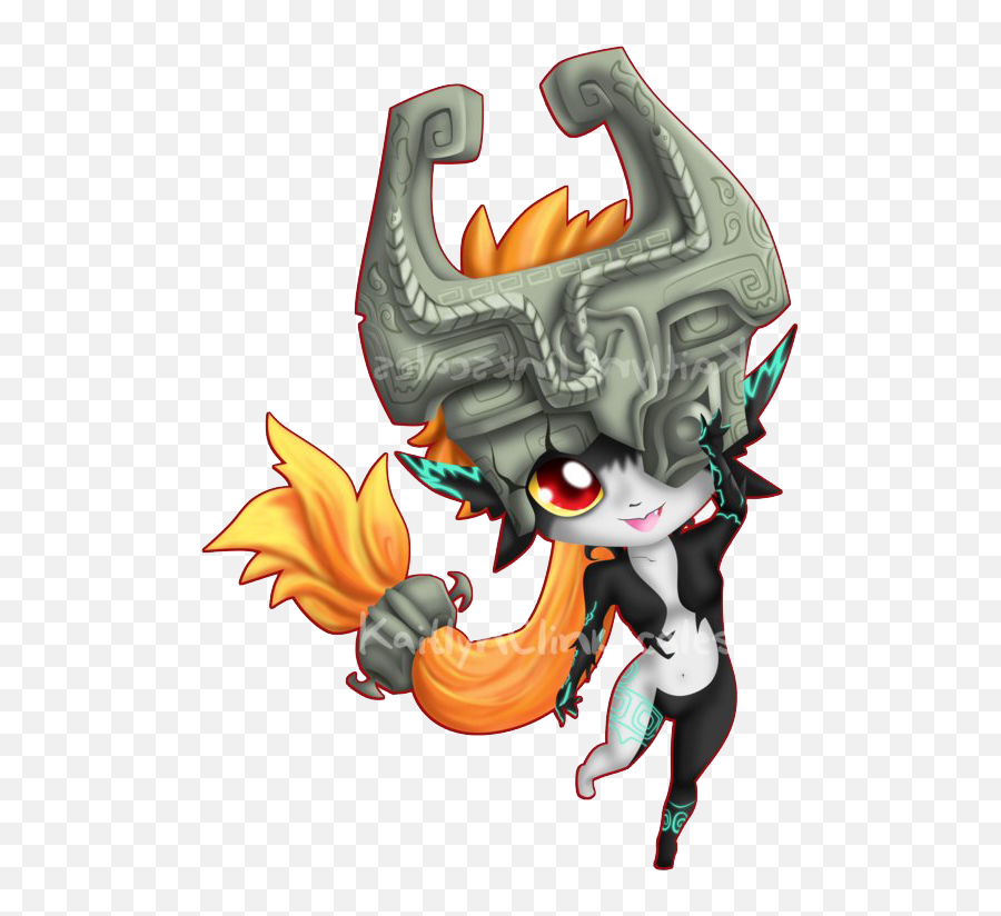 Midna Png Clipart - Legend Of Zelda Midna Chibi,Midna Png