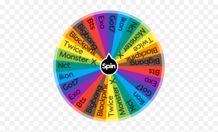 Kpop Song Game - Spin The Wheel Kpop Png,Twice Kpop Logo