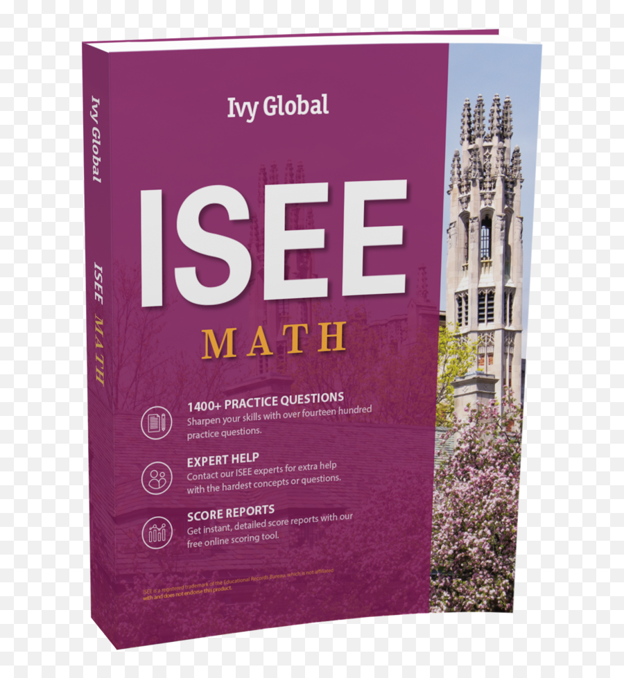 Isee Math Book U2014 Ivy Global - Nee Nee Sticker Printen Png,Math Png