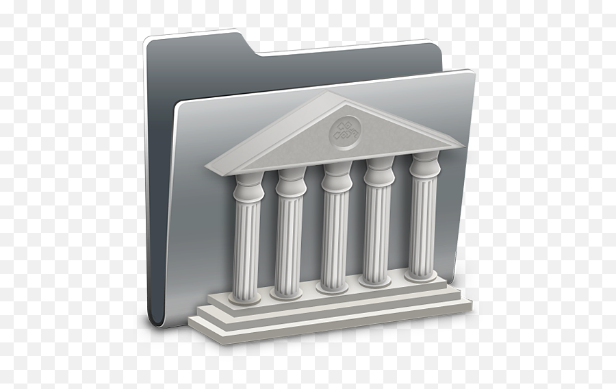 3d Library Folder Free Icon Of - Library Icon Png 3d,Iibrary Icon
