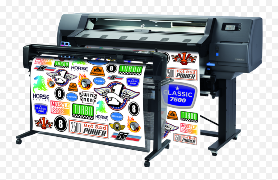 Hp Latex 115 Print And Cut Solution - Hp Latex 315 Printer Png,Hp Solution Center Icon
