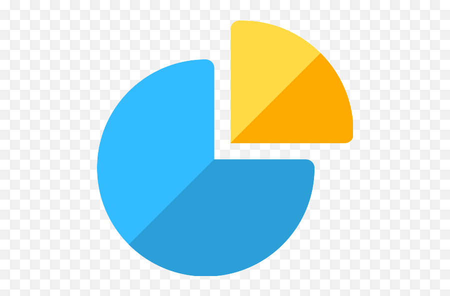 Pie Chart Vector Svg Icon - Vertical Png,Pie Chart Icon