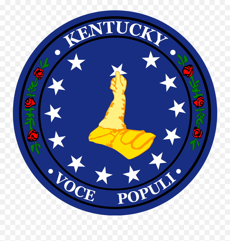 Kentucky In The American Civil War - Wikipedia State Seal Of Kentucky Png,Rebel Flag Png
