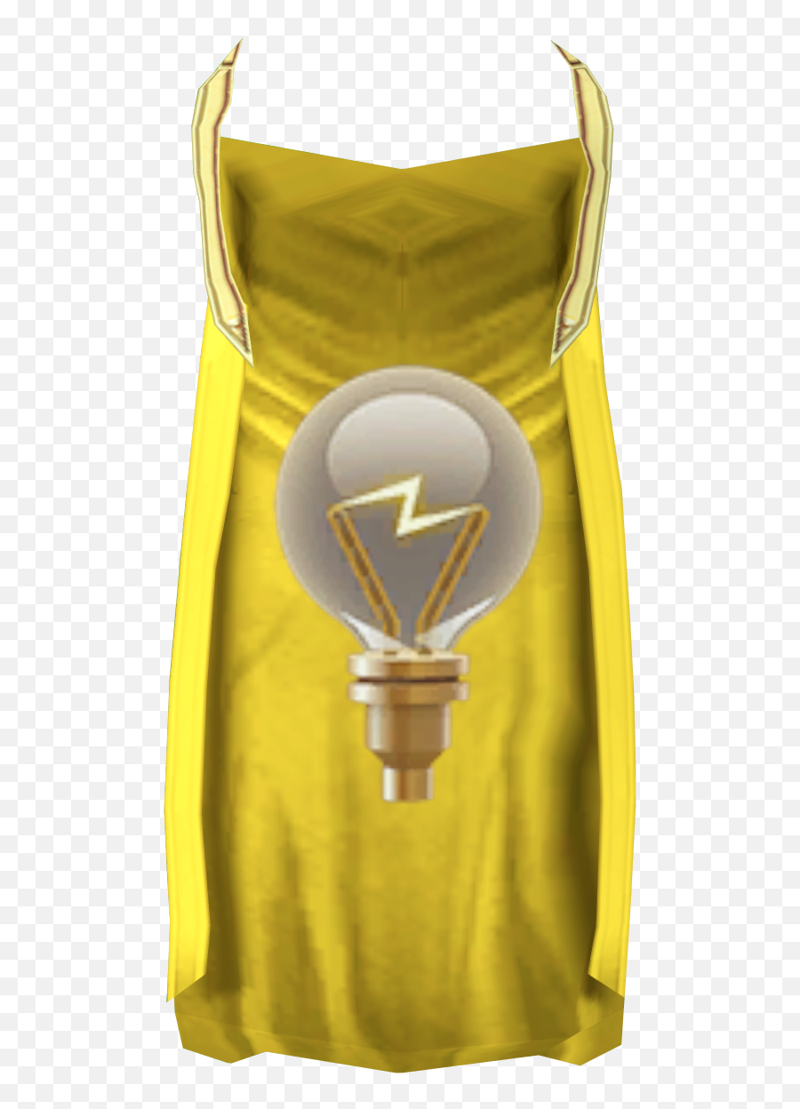 Invention Cape - Light Bulb Png,Runescape Skill Icon
