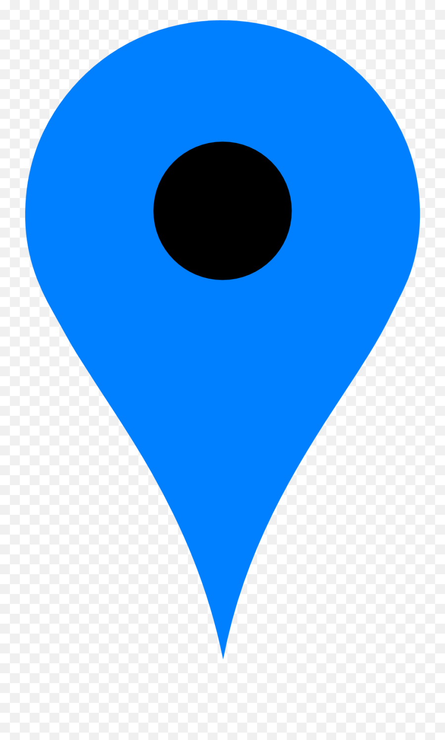 Pin Location Map Icon Navigation - Blue Location Pin Transparent Background Png,Google Maps Destination Icon