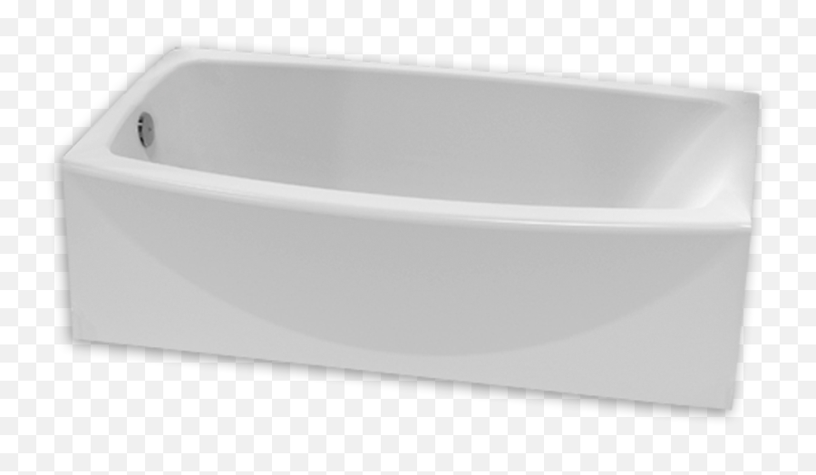 Ovation Curved 60 - Inch Tub With Curved Apron American Standard Bathtub Png,Transparent Bathtub