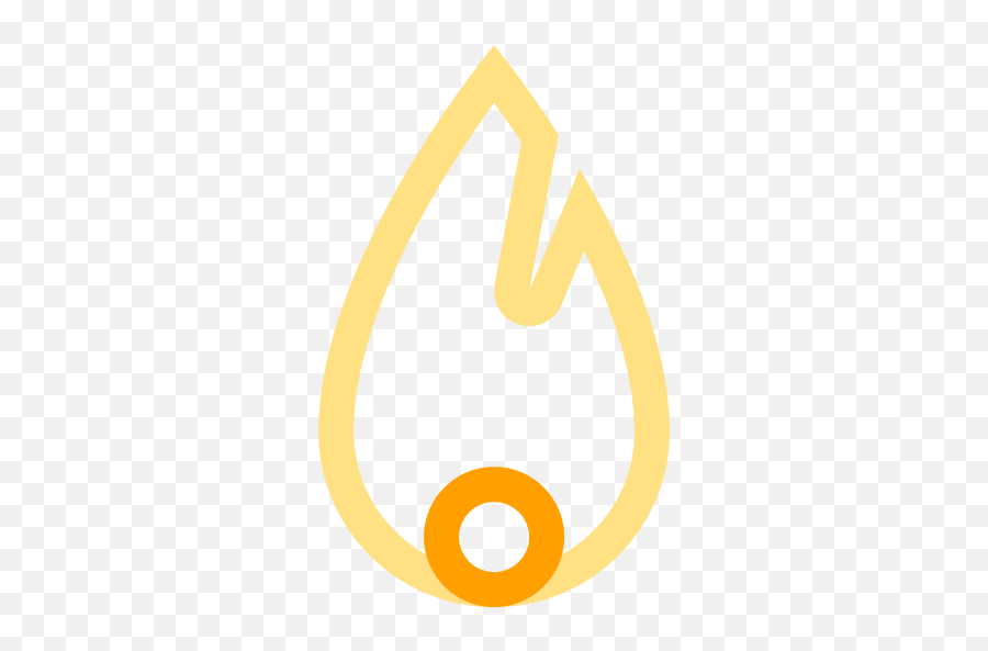 Flame Heat Hot Temperature Warm Icon - Bitsies Png,Heat Icon Png