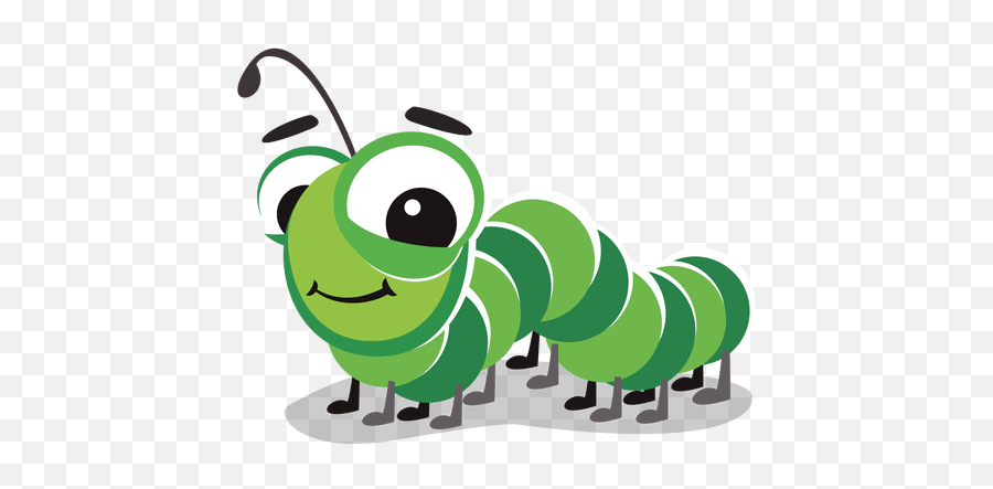 Transparent Png Svg Vector File - Imagen De La Ciempies Animada,Caterpillar Transparent Background