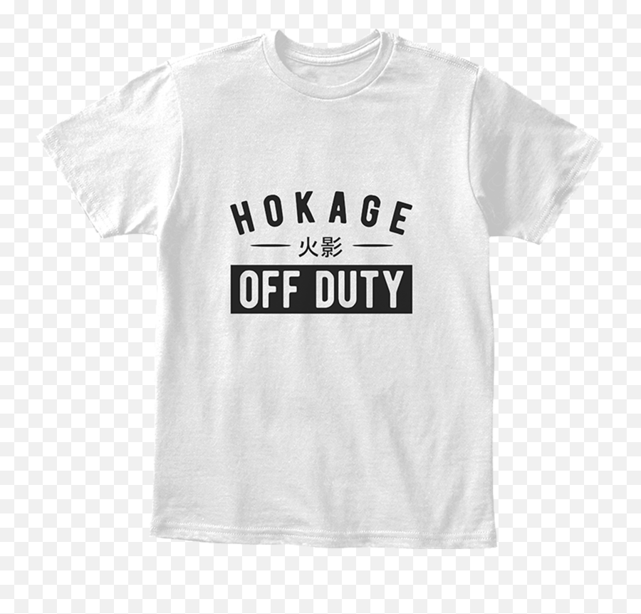 Naruto Hokage Off Duty Kids T - Shirt The Anime Binger Short Sleeve Png,Hokage Icon