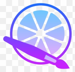 Paint Tool Sai - Orange Cycle Bell png