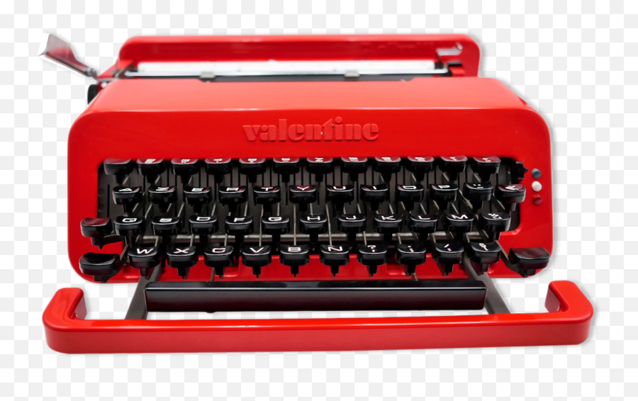 Olivetti Valentine Typewriter Red Revised New Ribbon Selency - Olivetti Lettera 32 Png,Typewriter Icon