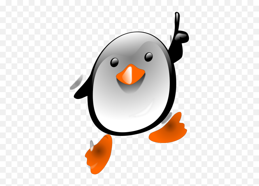 Number One Penguin Png Svg Clip Art For Web - Download Clip Portable Network Graphics,Cute Computer Icon