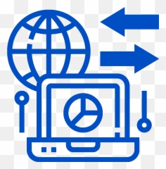 Vector Business Partner Icon Clipart - Full Size Hand Globe png