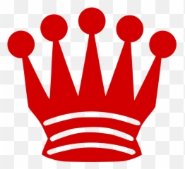 Chess Piece Silhouette - Red Queen Dama Roja Openclipart Black Logo png