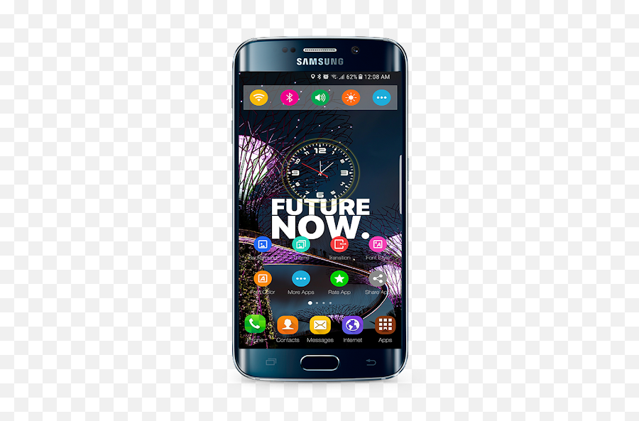Updated Theme Samsung Galaxy A71 Launcher Pc Android - Dot Png,Samsung Phone Icon