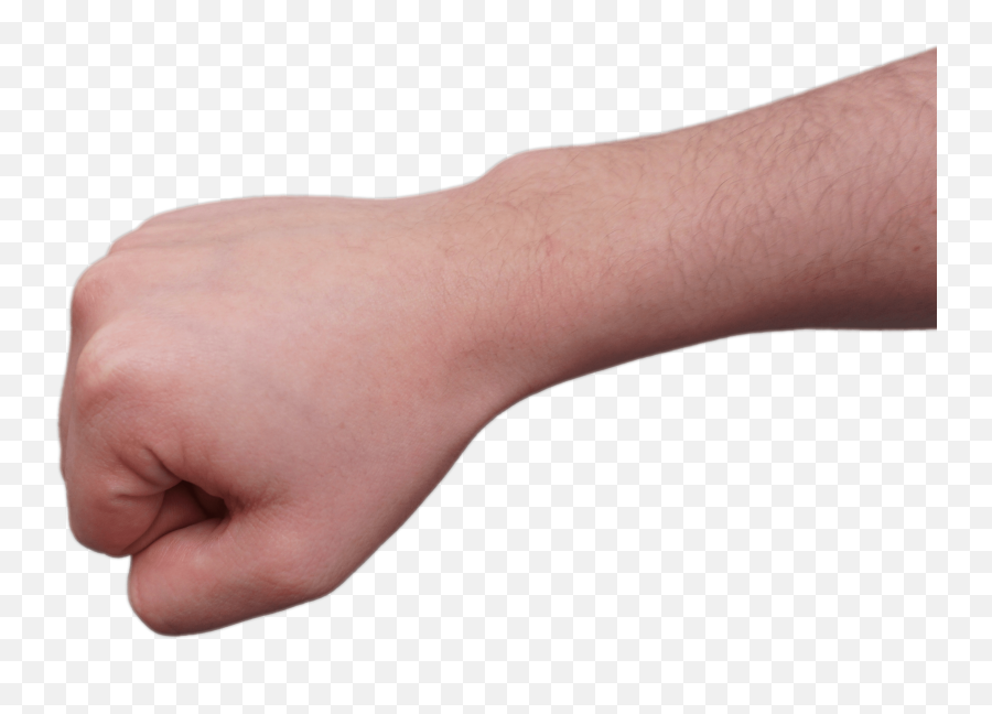 Clenched Fist And Forearm Transparent - Clenched Fists Transparent Background Png,Fist Png