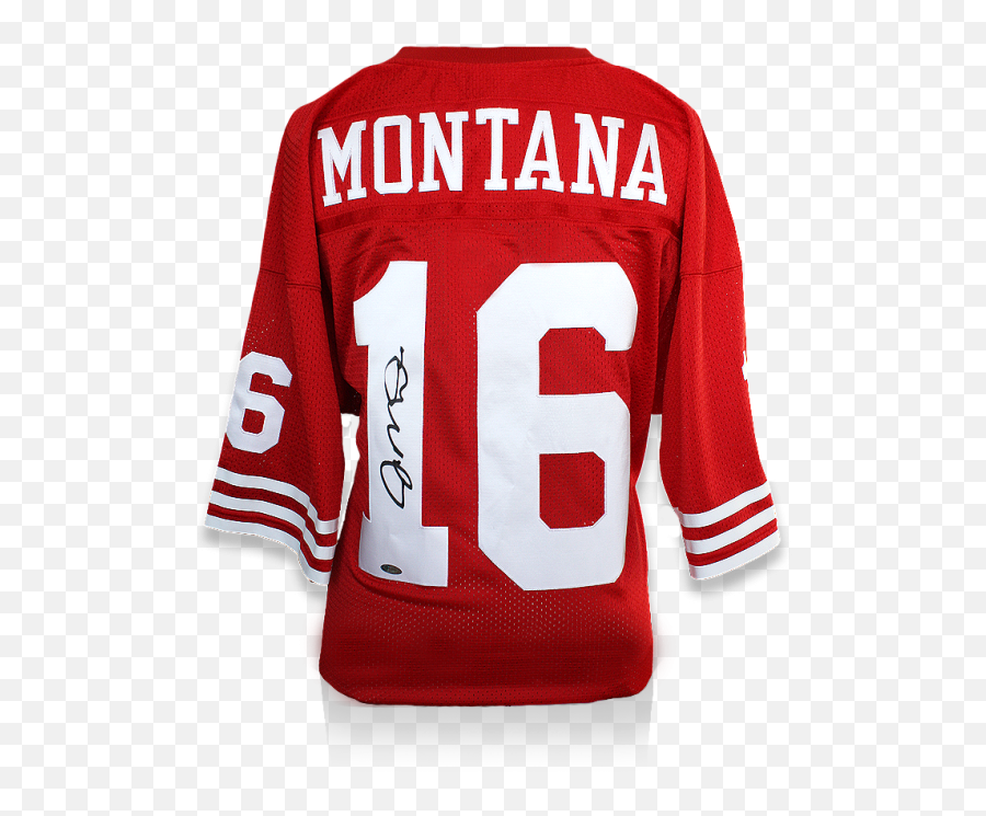 Joe Montana Signed San Francisco 49ers 1989 Jersey - Sf 49ers Jersey Joe Montana Png,49ers Icon