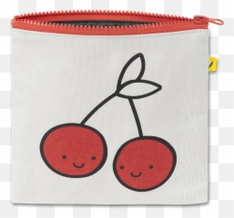 Cherries Red Sandwich Size - Fluf Zip Snack Sack png