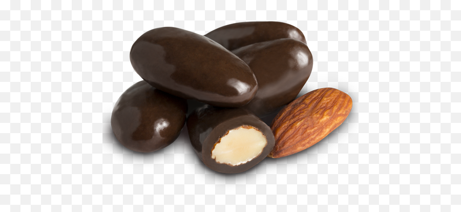 Chocolate Almond Png Image - Dark Chocolate With Almonds,Almonds Png