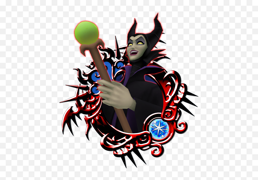 Maleficent Png High - Kingdom Hearts Union X Medals,Maleficent Png