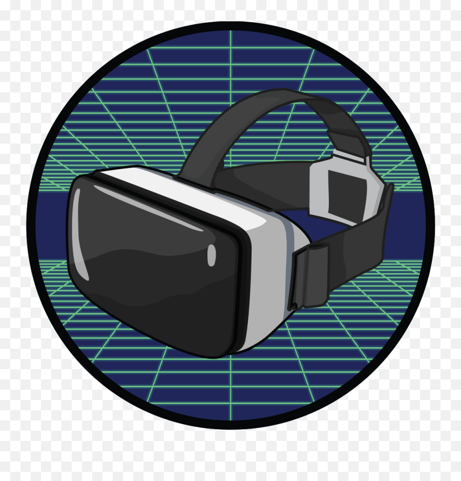 Munzee U2013 Scavenger Hunt Vr Goggles - Retro Futuristic Grid Red Png,Vr Goggles Icon