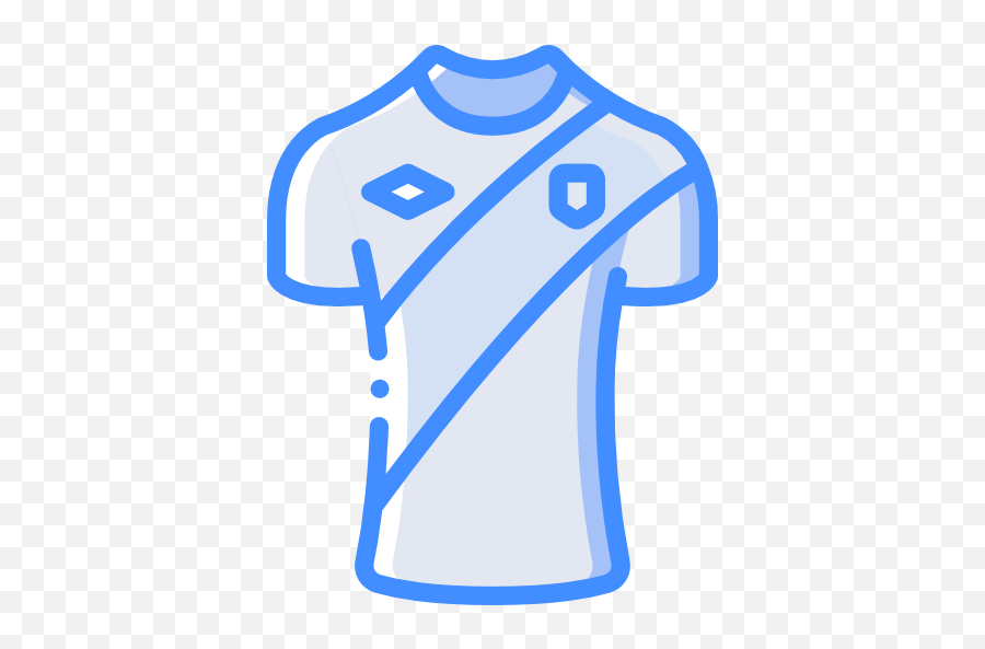 Free Icon Football Shirt - Camisa De Fútbol Para Dibujar Png,Shirt Flat Icon