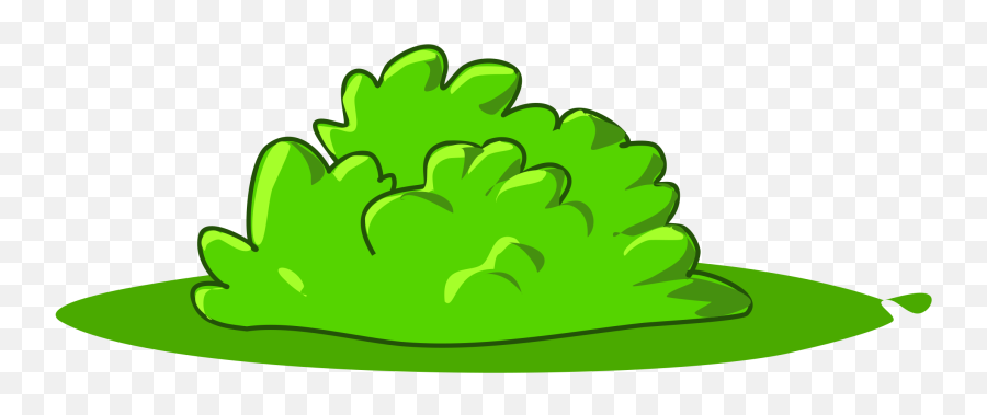 Bushes Clipart Comic - Bush Clipart Png,Bushes Transparent