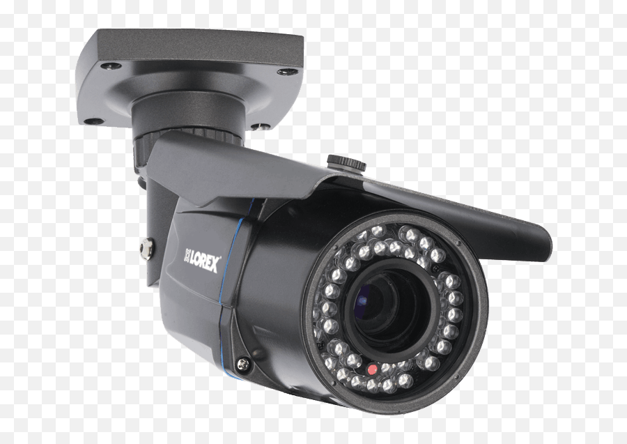 Hd Weatherproof Night Vision Security Camera Lorex - Security Cameras Transparent Background Png,Video Camera Png