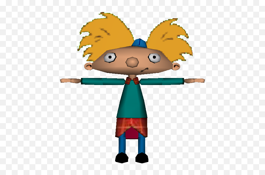 Hey Arnold Model Sheet - Cartoon Png,Hey Arnold Png - free transparent png  images 