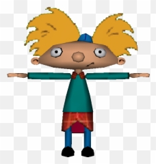Hey Arnold Model Sheet - Cartoon Png,Hey Arnold Png