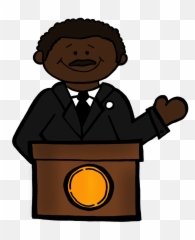 Animated Martin Luther King Jr Clip Art - Clipart png